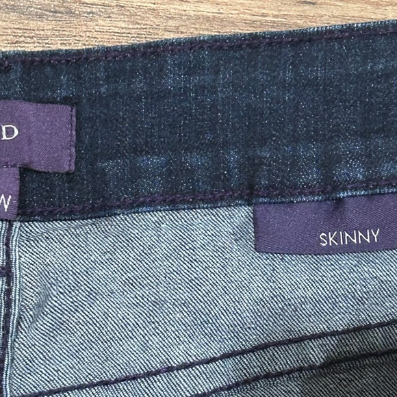 NYDJ Jeans Straight Leg Lift x Tuck Denim Tone on Tone Dots Size 16W Excellent - Picture 6 of 11